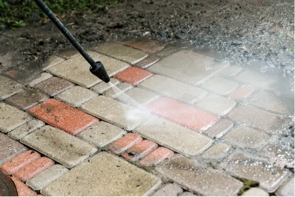 Pressure washing